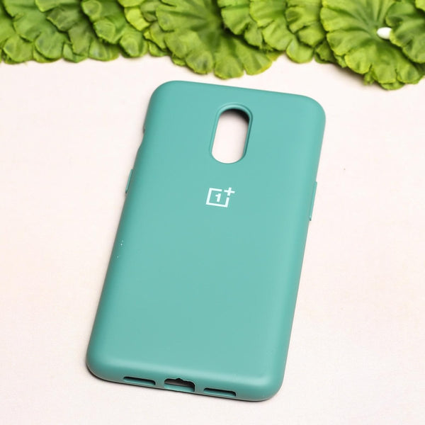 Green Original Silicone case for Oneplus 6T - The Hatke