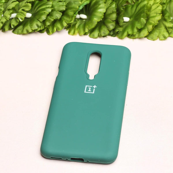 Green Original Silicone case for Oneplus 7 Pro - The Hatke