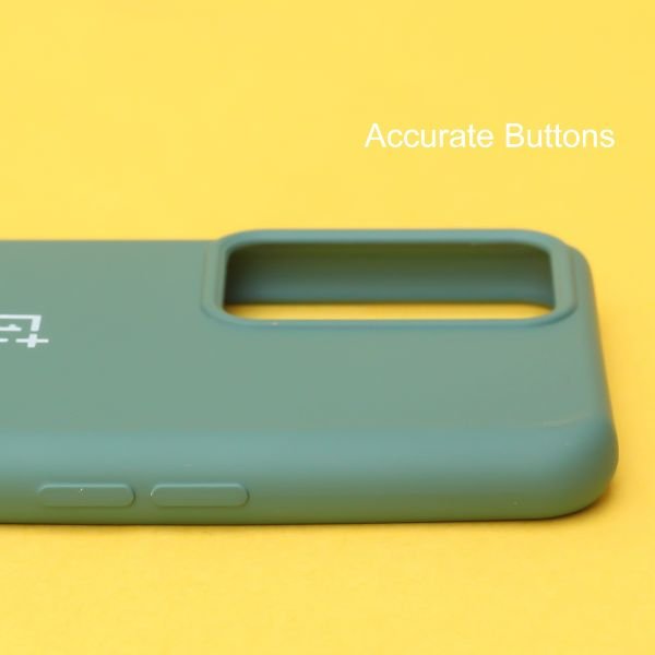 Green Original Silicone case for Oneplus Nord 2 - The Hatke