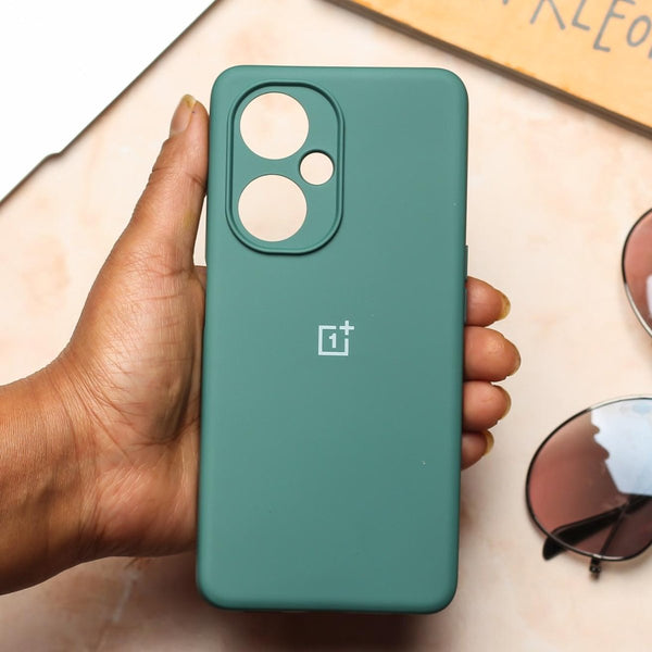 Green Original Silicone case for Oneplus Nord CE 3 5g - The Hatke