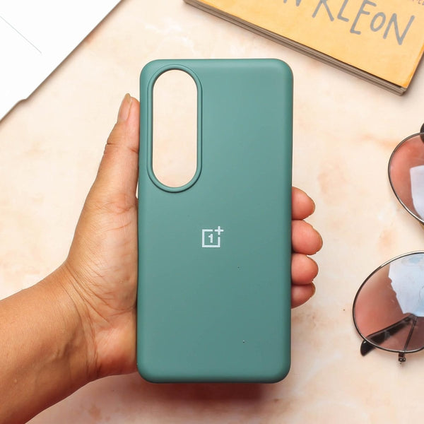 Green Original Silicone case for Oneplus Nord CE 4 - The Hatke