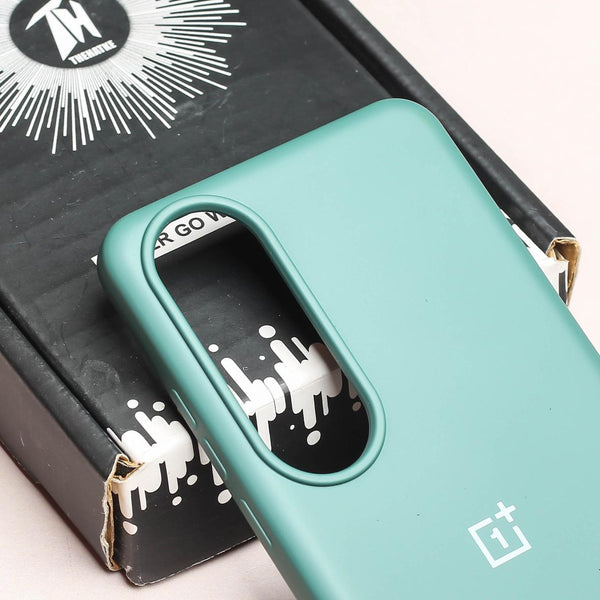 Green Original Silicone case for Oneplus Nord CE 4 - The Hatke