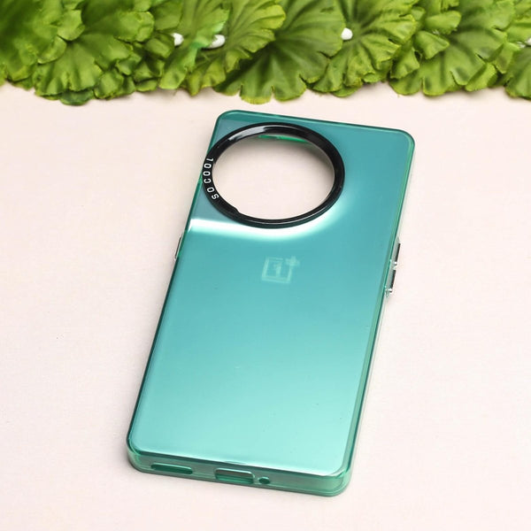 Green Rgiem Slim Slicone Non-Yellowing Protective Case for Oneplus 11R - The Hatke