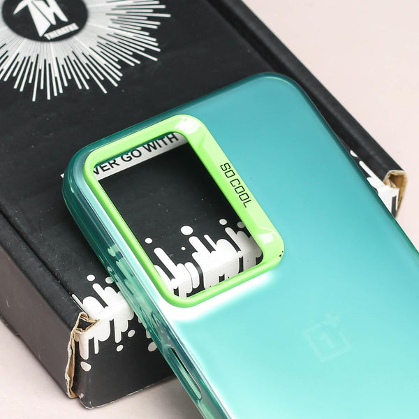 Green Rgiem Slim Slicone Non-Yellowing Protective Case for Oneplus Nord CE 3 5G - The Hatke