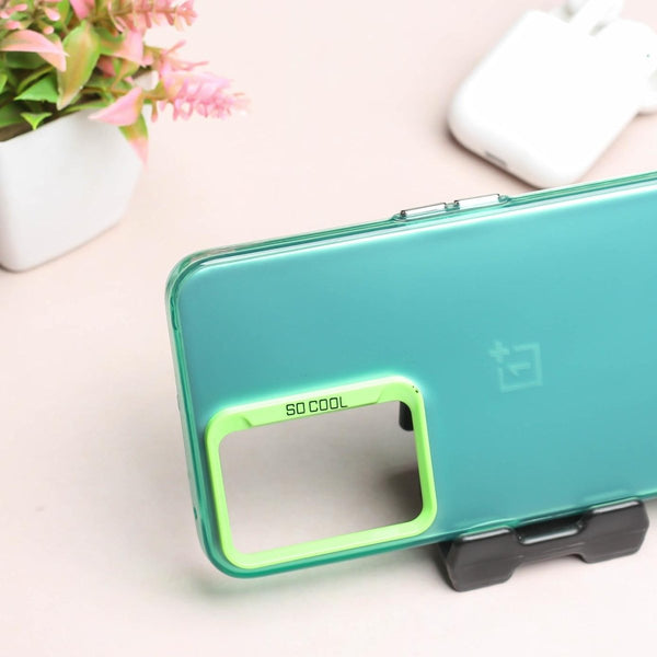 Green Rgiem Slim Slicone Non-Yellowing Protective Case for Oneplus Nord CE 3 5G - The Hatke
