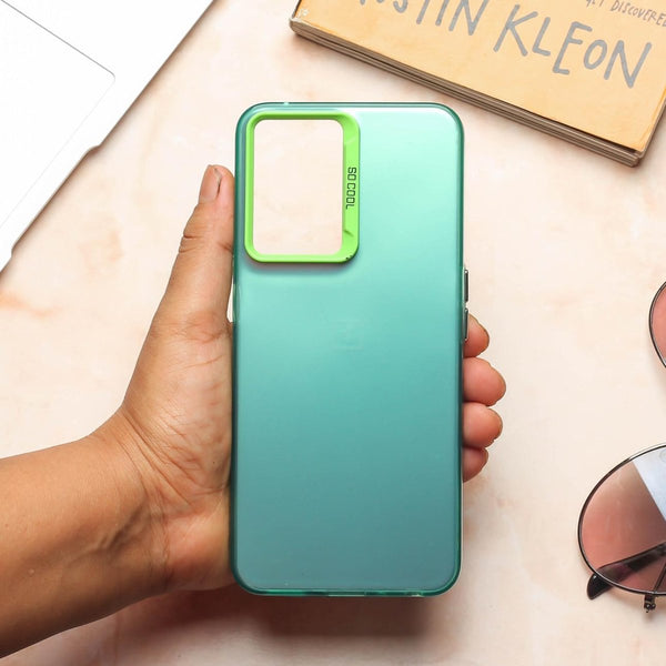 Green Rgiem Slim Slicone Non-Yellowing Protective Case for Oneplus Nord CE 3 5G - The Hatke