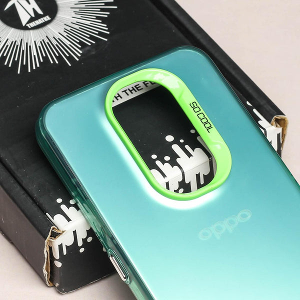 Green Rgiem Slim Slicone Non-Yellowing Protective Case for Oppo A5 2020 - The Hatke