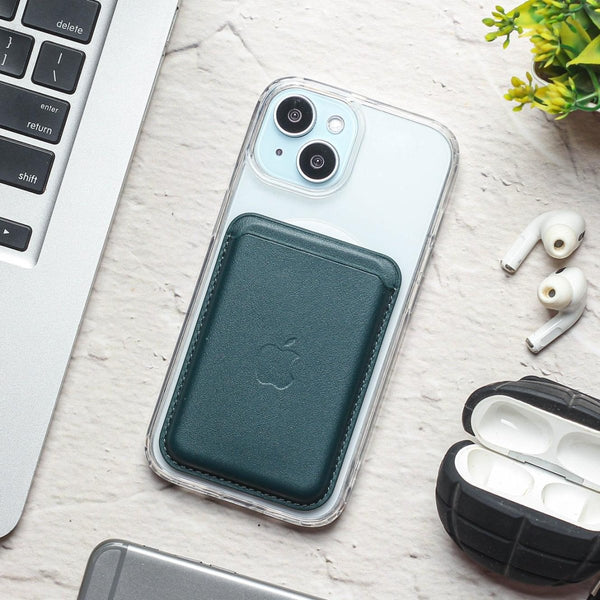 Green Wallet Case for Apple iphone - The Hatke