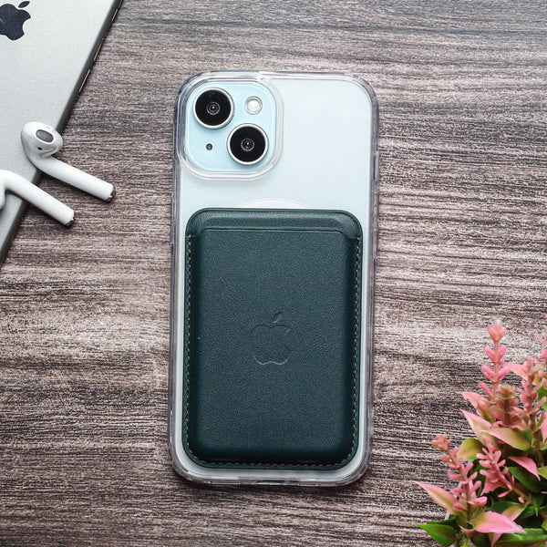 Green Wallet Case for Apple iphone - The Hatke