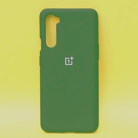 Green Original Silicone case for Oneplus Nord