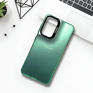 Green Rgiem Slim Slicone Non-Yellowing Protective Case for Samsung A34