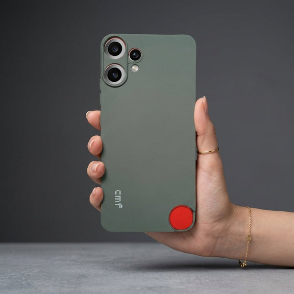 Grey Camera Original Silicone case for CMF PHONE 2 Pro - The Hatke