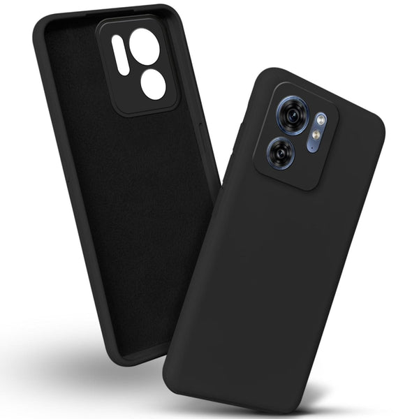 Grey Camera Original Silicone case for Motorola Edge 40 - The Hatke