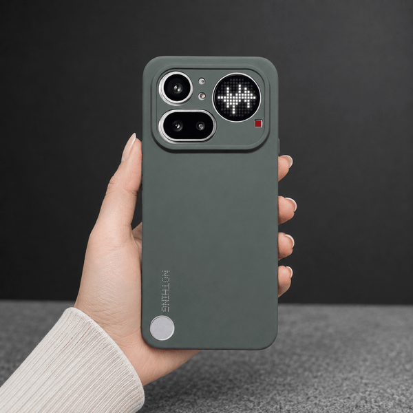 Grey Camera Original Silicone case for Nothing Phone 4a Pro - The Hatke