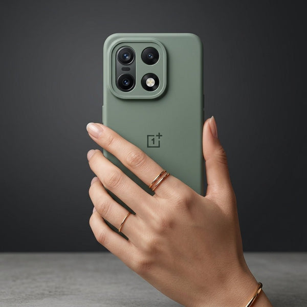 Grey Camera Original Silicone case for Oneplus 15 - The Hatke