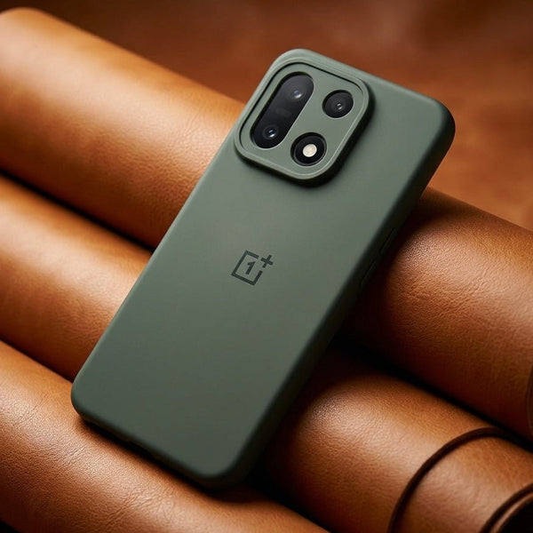 Grey Camera Original Silicone case for Oneplus 15 - The Hatke