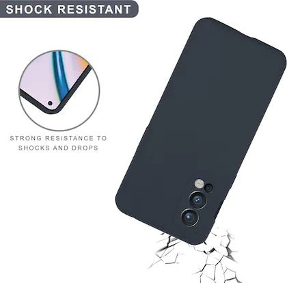 Grey Camera Original Silicone case for Oneplus Nord 2 - The Hatke
