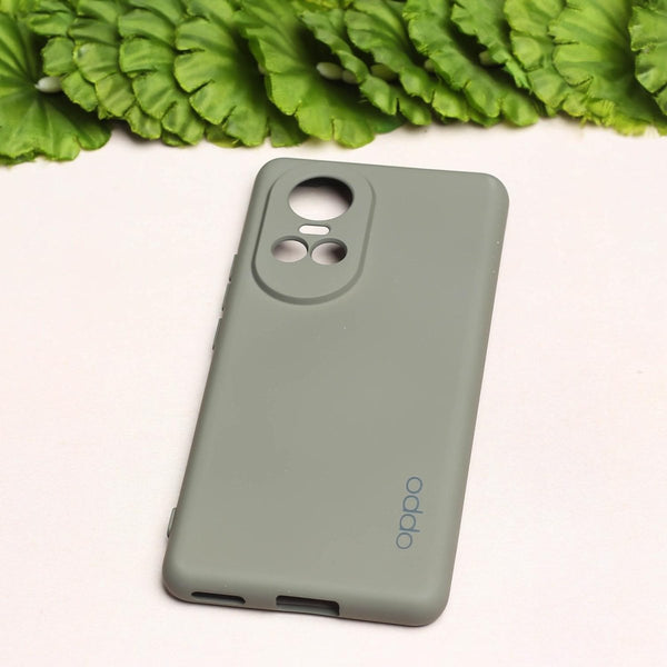 Grey Camera Original Silicone case for Oppo Reno 10 - The Hatke