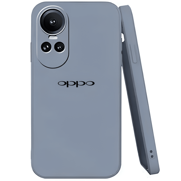 Grey Camera Original Silicone case for Oppo Reno 10 - The Hatke