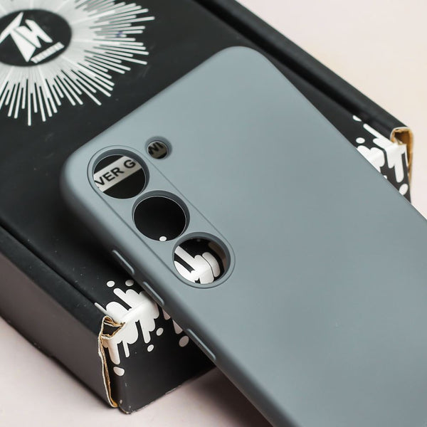 Grey Camera Original Silicone case for Samsung S22 - The Hatke