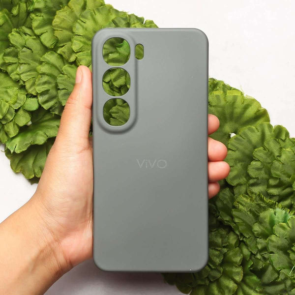Grey Camera Original Silicone case for Vivo Y300 - The Hatke