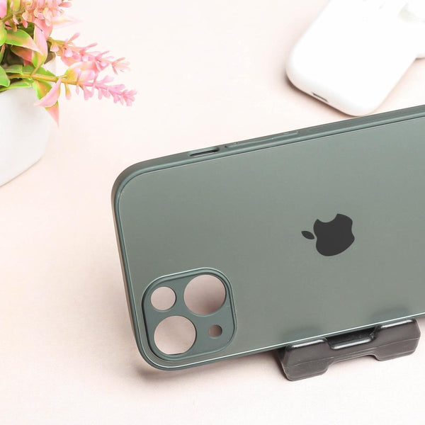 Grey Matte Fiber Silicone case for Apple iphone 13 Mini - The Hatke
