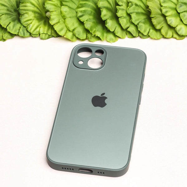 Grey Matte Fiber Silicone case for Apple iphone 13 Mini - The Hatke