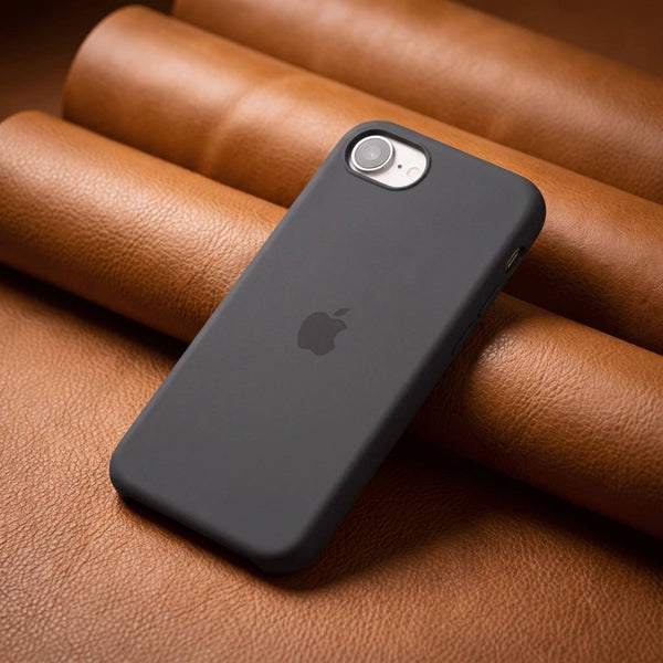 Grey Original Silicone case for Apple iphone 16e - The Hatke