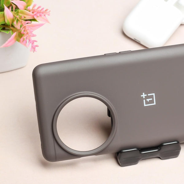 Grey Original Silicone case for Oneplus 11R - The Hatke