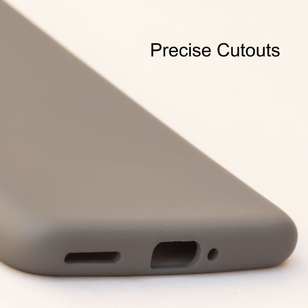 Grey Original Silicone case for Oneplus Nord 2T - The Hatke