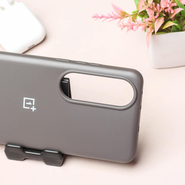 Grey Original Silicone case for Oneplus Nord CE 4 - The Hatke
