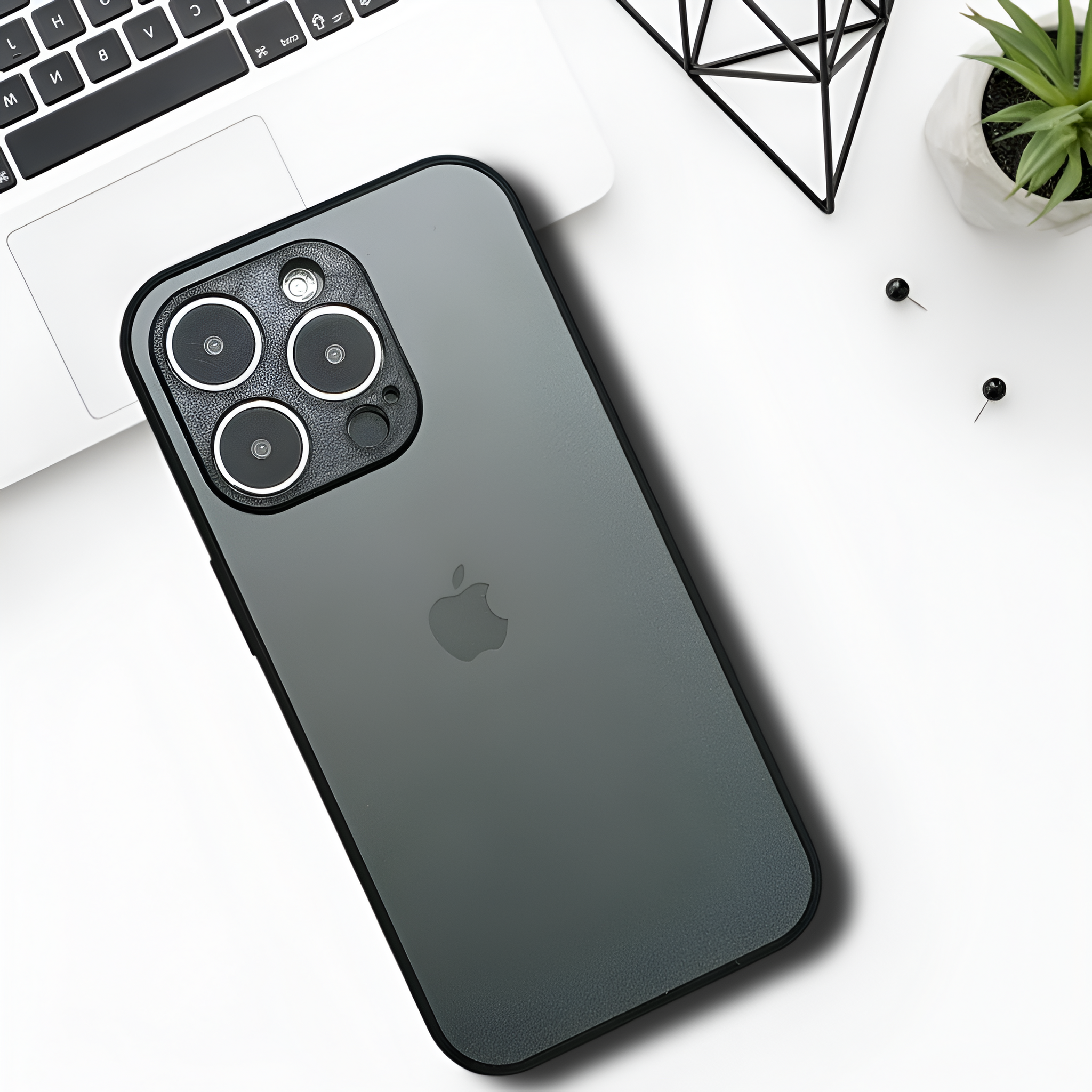 Grey Matte Fiber Silicone case for Apple iphone 14 Pro Max