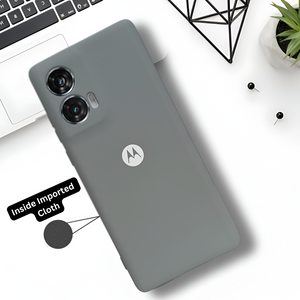 Grey Camera Original Silicone case for Motorola G85