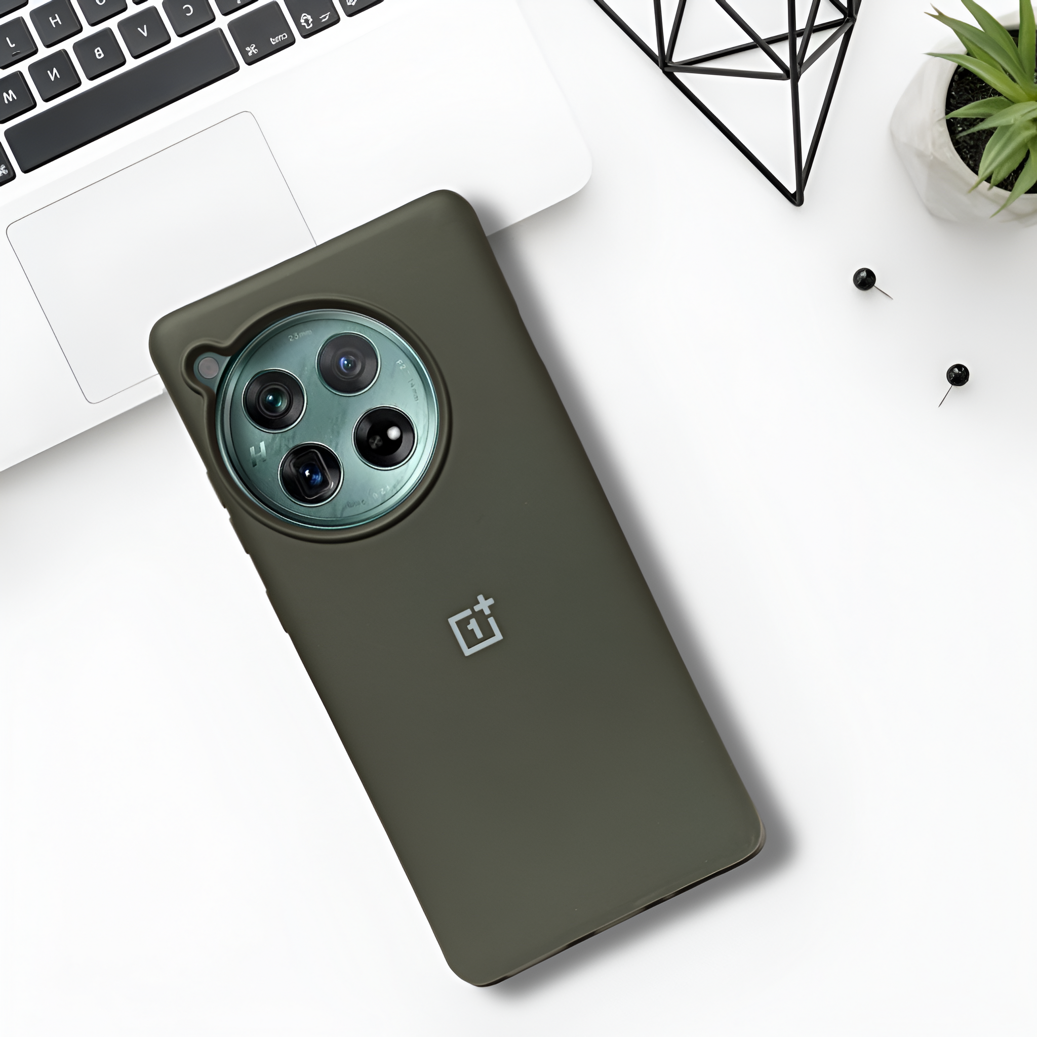 Grey Original Silicone case for Oneplus 12R