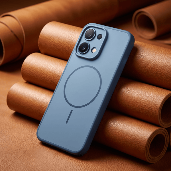 GripMate Blue Silicone case for Oppo F31 - The Hatke