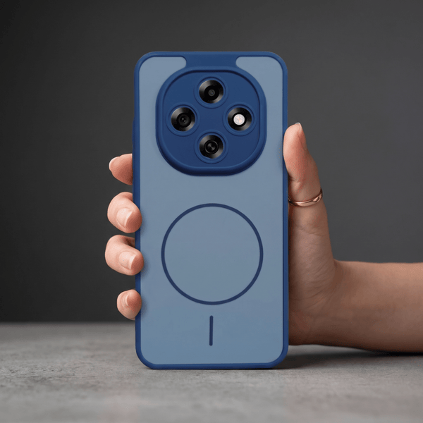 GripMate Blue Silicone case for Oppo F31 Pro - The Hatke