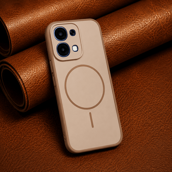 GripMate Brown Silicone case for Oppo F31 - The Hatke