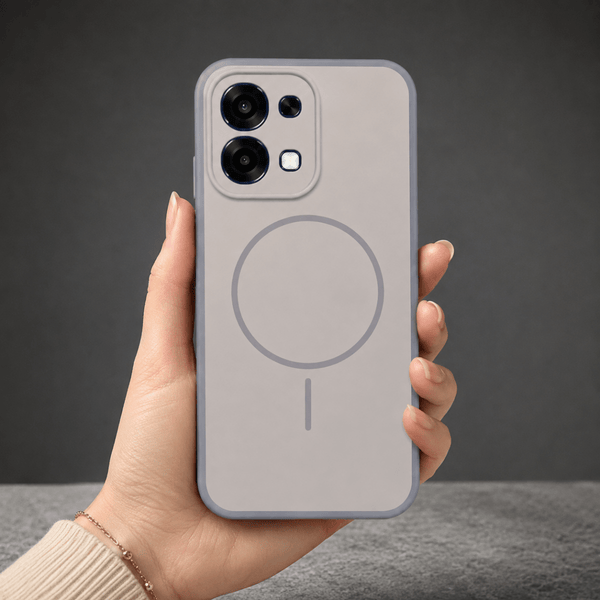 GripMate Cream Silicone case for Oppo F31 - The Hatke