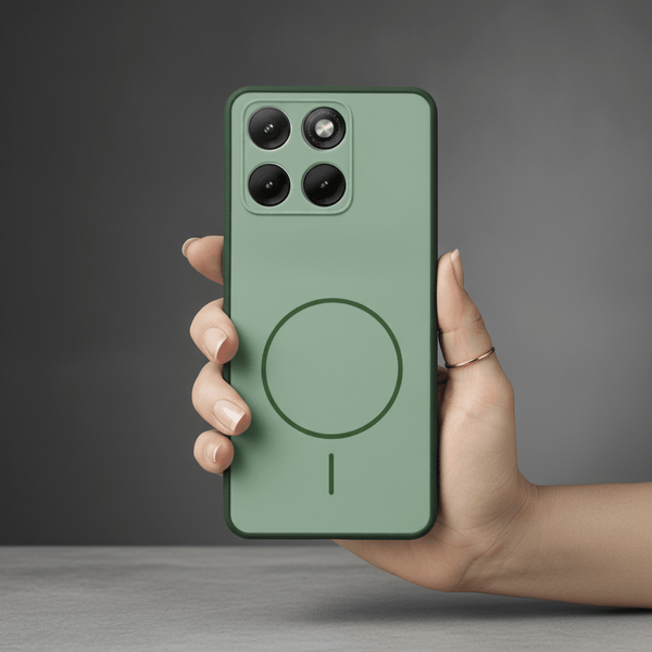 GripMate Green Silicone case for Motorola Edge 70 Fusion - The Hatke