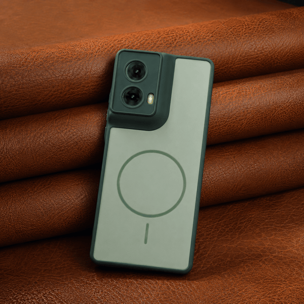 GripMate Green Silicone case for Motorola G85 - The Hatke