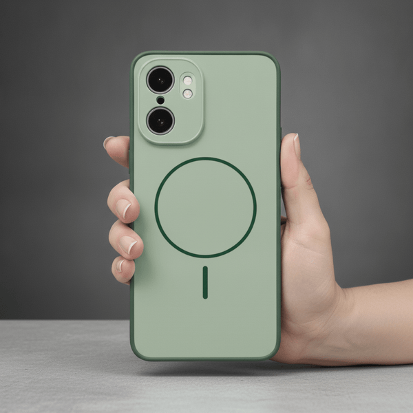GripMate Green Silicone case for Oneplus 15r - The Hatke