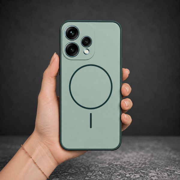 GripMate Green Silicone case for Oppo Reno 15 - The Hatke