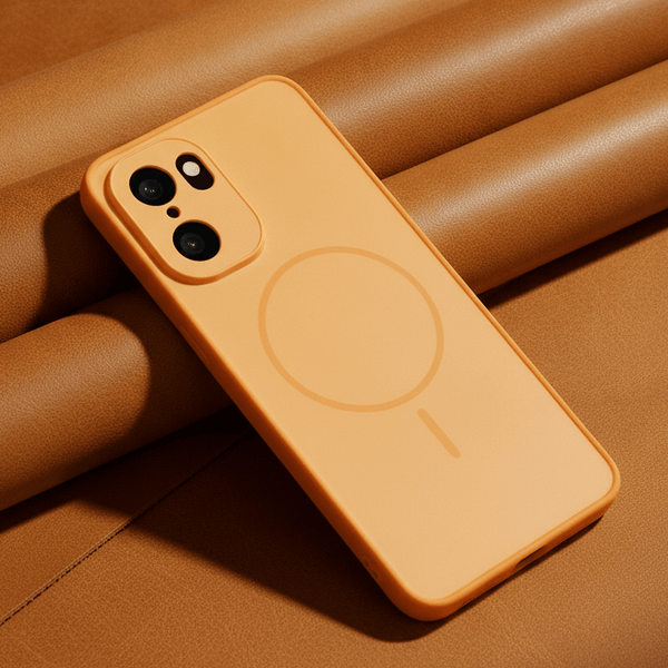 GripMate Orange Silicone case for Oneplus 15r - The Hatke