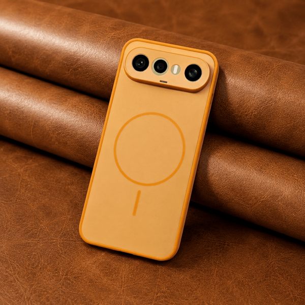 GripMate Orange Silicone case for Vivo X300 FE - The Hatke