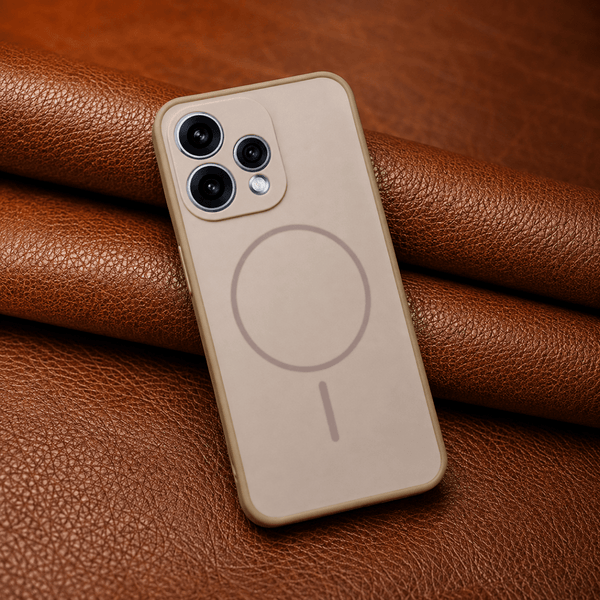 GripMate Peach Silicone case for Oppo Reno 15 - The Hatke