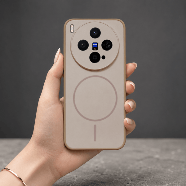 GripMate Peach Silicone case for Vivo X300 - The Hatke