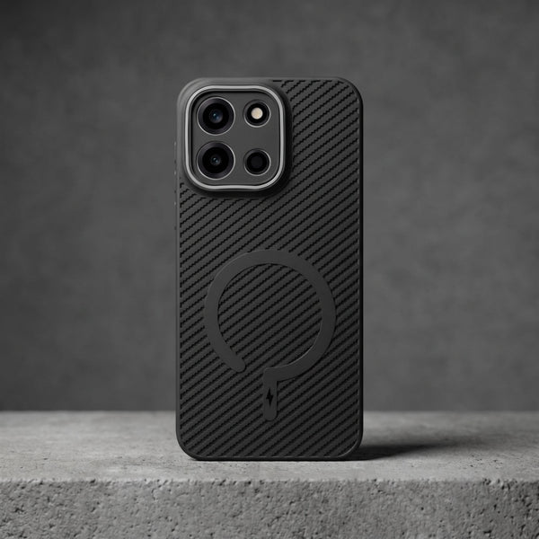 Gripon Black (Grey RING) Silicone Case for Oneplus Nord 6 - The Hatke