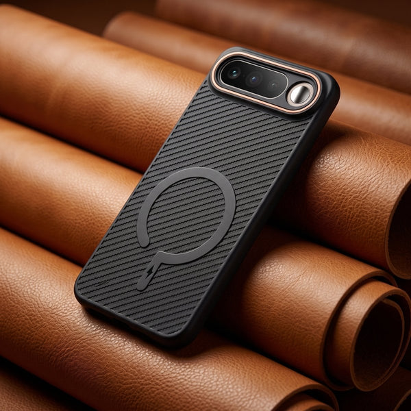 Gripon Black (ORANGE RING) Silicone Case for Realme 16 - The Hatke