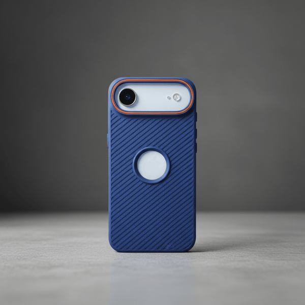 Gripon Dark Blue Silicone Case for Apple iphone Air - The Hatke
