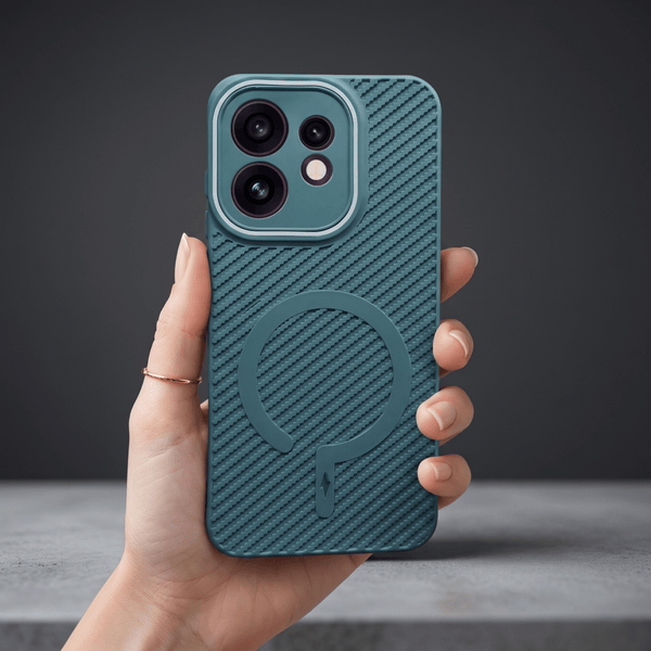 Gripon Green Silicone Case for Oppo Reno 16 - The Hatke
